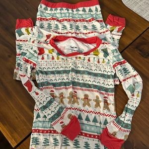 Little Sleepies Holiday Pajamas, 3T.